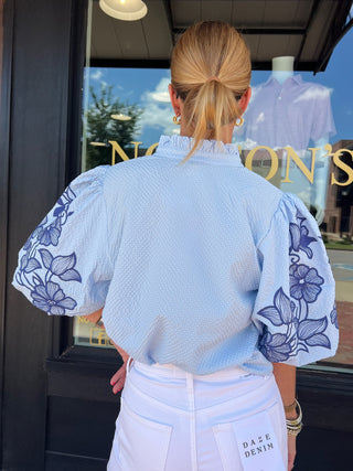 THML | Fiona Texture Blouse