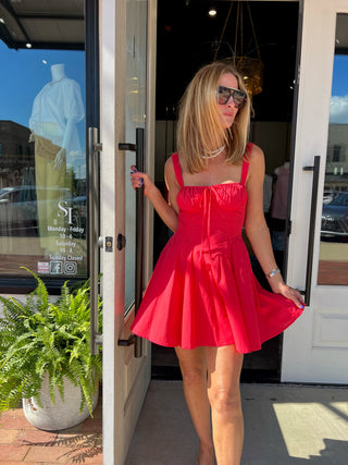 Mable | Tiki Cocktails Bustier Dress