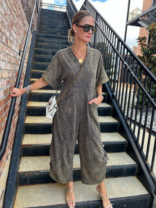 EESOME | Nicole Jumpsuit Ash Black