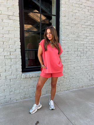 Z Supply | Club Shorts Persimmon