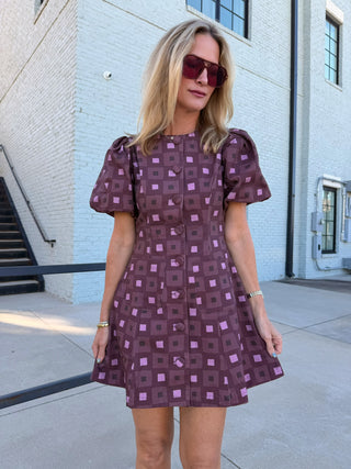 Isla Dress Plum