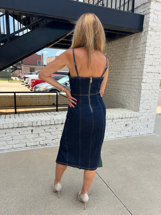 Steve Madden | Giselle Dress Washed Denim