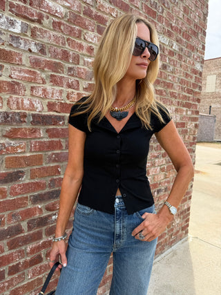 Midnight Muse Top Black