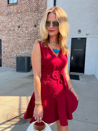 TCEC| The Scarlett Dress Red
