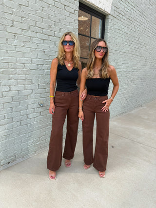 MICA DENIM | Bristol Wide Leg Pants