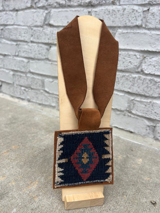 Orijinal | Kilim Pendant Necklace Suede v3