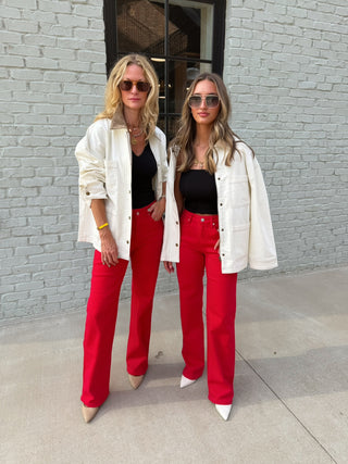 MICA DENIM | Scarlett Straight Leg Pants