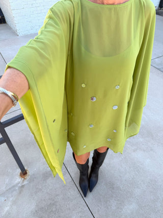 Allie Mini Dress Green