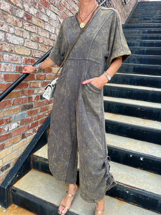 EESOME | Nicole Jumpsuit Ash Black