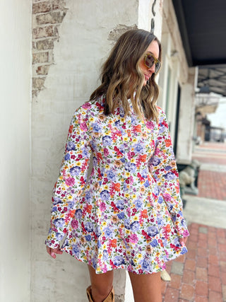 OLIVACEOUS | Delight Florals Dress
