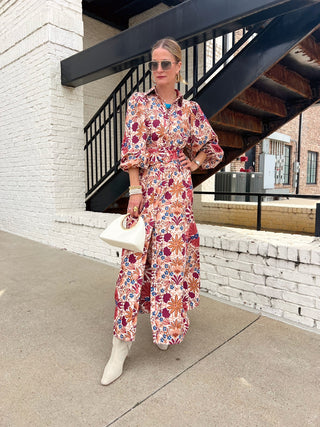 Olivaceous | Feeling Autum Maxi Dress