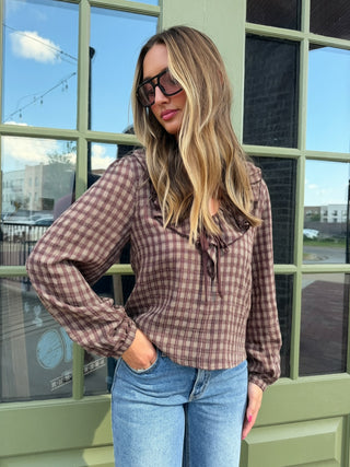 Plaid Days Blouse