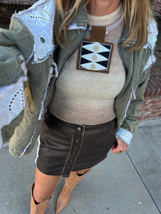 Deluc | Thomas Skirt Chocolate