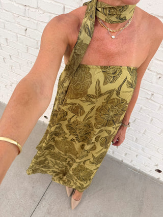 A Good Thing Scarf Maxi Olive