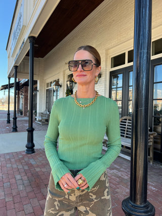 Deluc | Sines Sweater Green