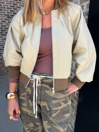 Steve Madden | Bray Bomber Collar Jacket