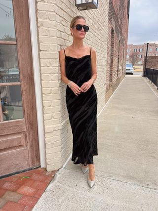 Roma Velvet Slip Maxi
