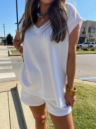 Z Supply | Club Shorts White