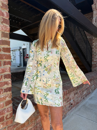 ADELYN RAE | Marshal Embroidery Eyelet Dress