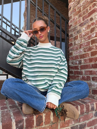 LE LIS WOMEN | Hadley Mock Neck Sweater
