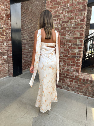 LENA | Meadow Floral Midi Dress