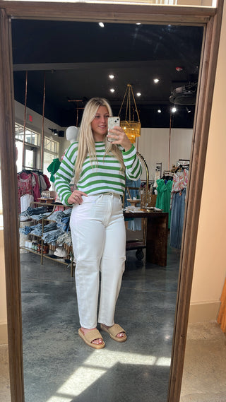 Z Supply | Prado Stripe Sweater Lawn