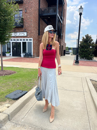 OLIVACEOUS | Swayze Plaid Skirt
