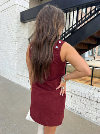 NEEDI | Junction Time Suede Dress