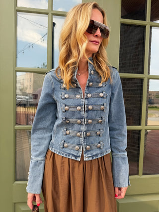 Having Fun Now Denim Jacket