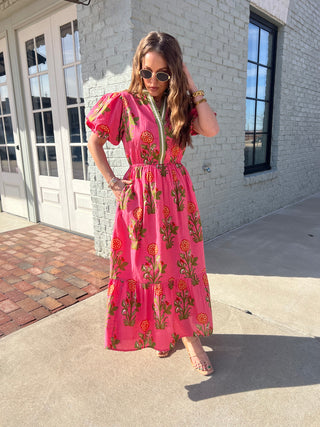 Camile Floral Midi/Maxi Dress