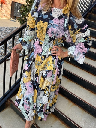 Garden Party Goddess Maxi Dress