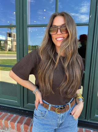 Steve Madden | Kori Sweater Dark Espresso