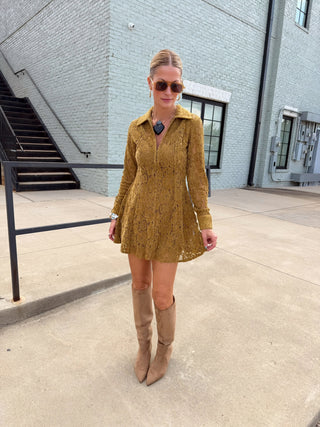 Laken Lace Mini Dress
