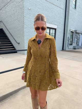 Laken Lace Mini Dress