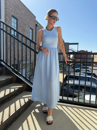Z SUPPLY | Charlotte Midi Dress Blue Light