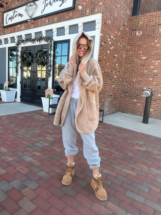 Feelin' So Cozy Light Taupe