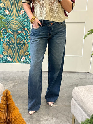 Hidden Denim | Alyx Oversized Crossover Baggy Jeans Dark