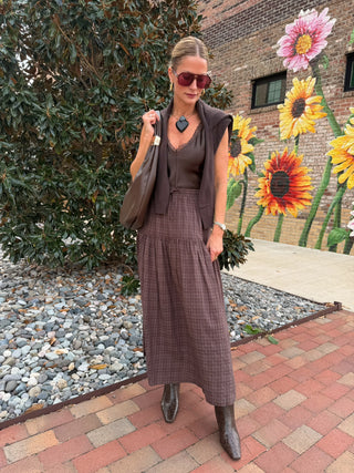 Olivaceous | Georgia Sweater Brown