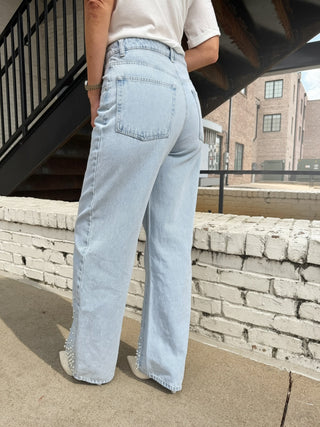 STEVE MADDEN | Sydnee Pearl Jeans Sulphur