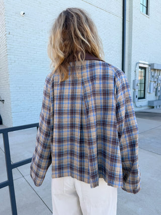 Corinne Plaid Jacket