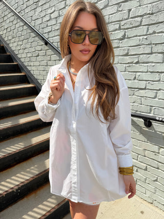 Fisher Button Down White