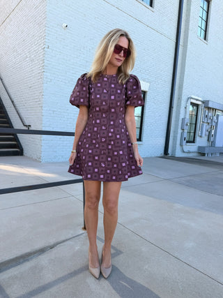 Isla Dress Plum