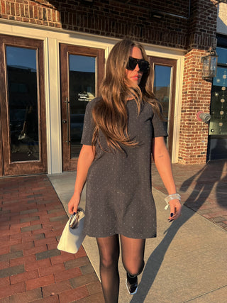 Z Supply | Zinnia Studded Mini Dress Black