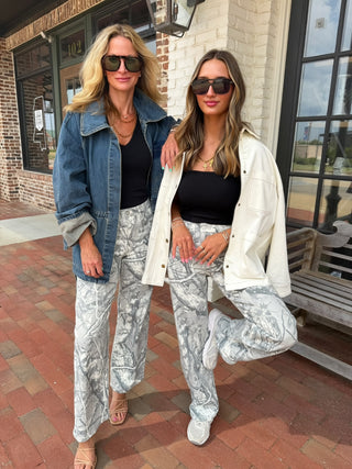 MICA DENIM | Aspen Print Jeans