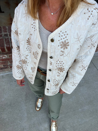 All I Need Embroidered Jacket