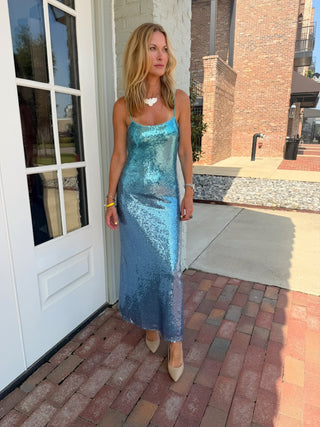 ONE AND ONLY - Sasha Sequin Maxi Dress