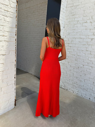 Z Supply | Sunda Crochet Dress Red