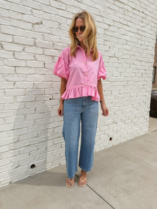 ENTRO | Poppi Peplum Top