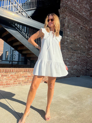 Sofie The Label | Cecilie Denim Dress White