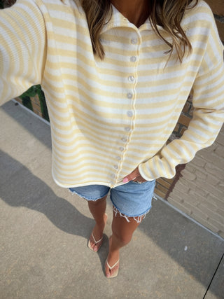 OLIVACEOUS | Wave On Cardigan